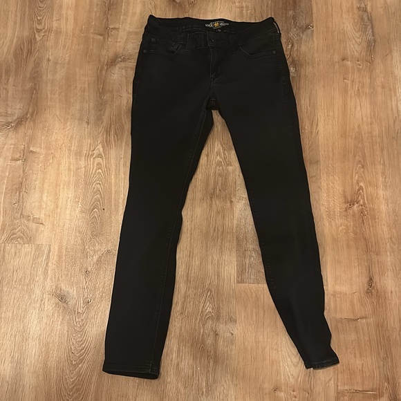 Vintage Lucky brand black skinny jeans size 4/27 in great condition! - Picture 3 of 5